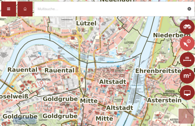 Geoportal Koblenz